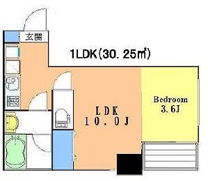 横浜市南区宮元町3丁目楽器可(ピアノ・弦管楽器・声楽)マンション 間取り