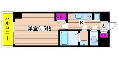 エスキュート京町堀 間取り