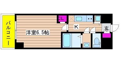 エスキュート京町堀 間取り