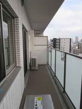 エスキュート京町堀 ベランダ