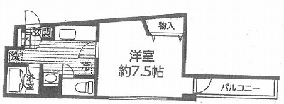川崎市多摩区菅馬場4丁目楽器可(防音・ピアノ・弦・管楽器・声楽)マンション 間取り