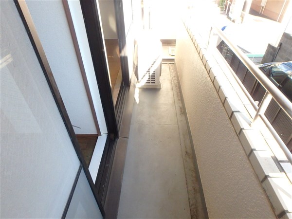 つつじヶ丘ハイツ ベランダ