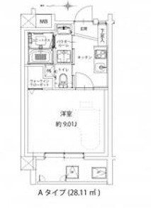 小平市小川町1丁目楽器可（防音・24時間演奏・グランドピアノ・弦管楽器・声楽・DTM）マンション 間取り