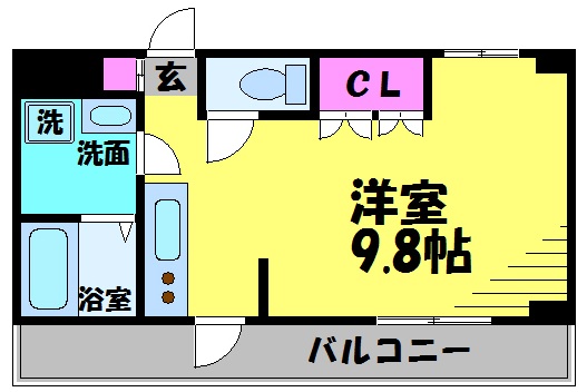 ル・トォーネKⅡ 間取り