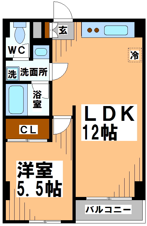 ユーコート久我山 間取り