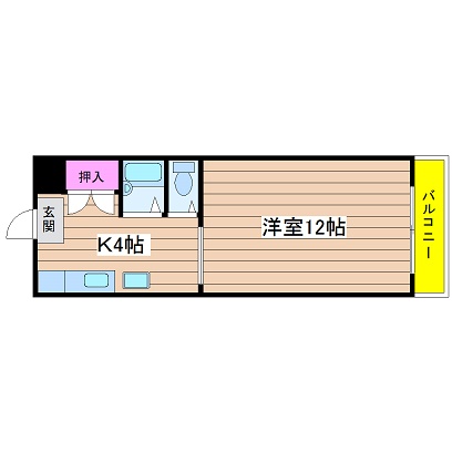 大阪府大阪市西区西本町３丁目 間取り