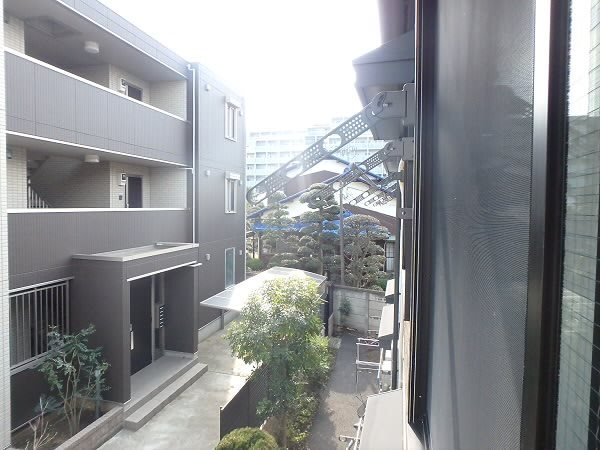 ハウス池亀1号館 ベランダ