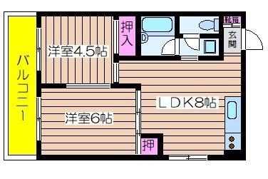大阪府大阪市西区西本町１丁目 間取り