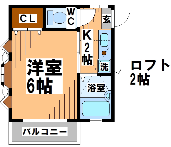 シャレー 間取り