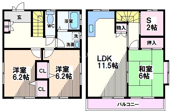 シャローム国立 間取り