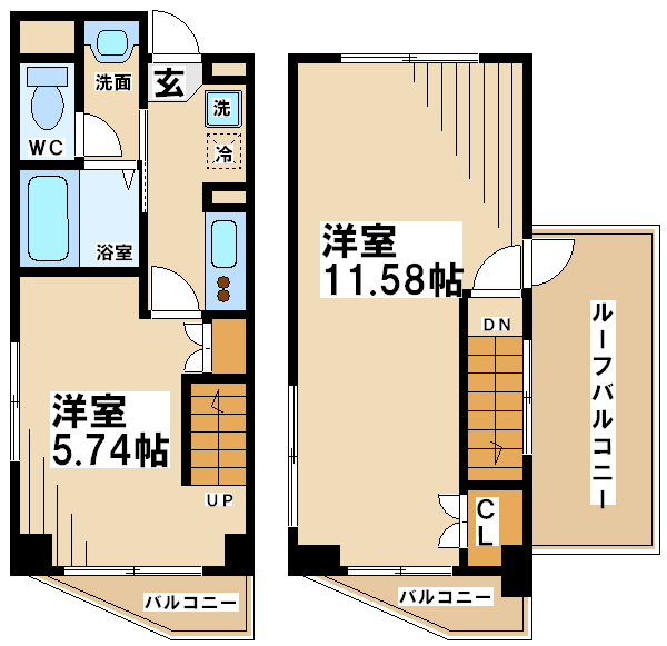 プレジール千歳烏山 間取り