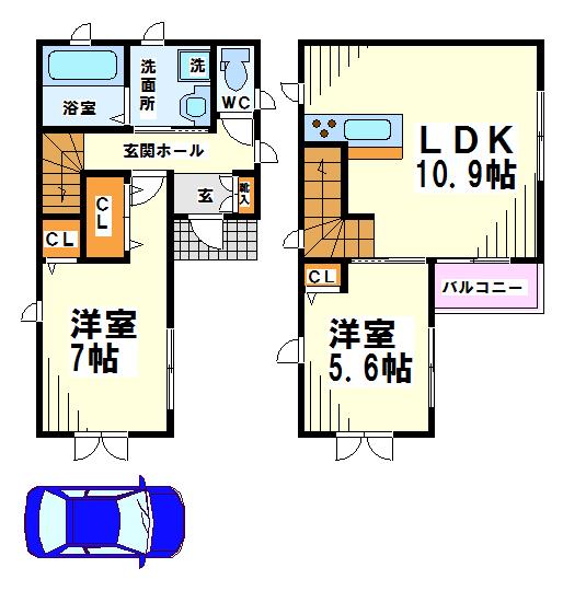 コート・ブルージュ 間取り