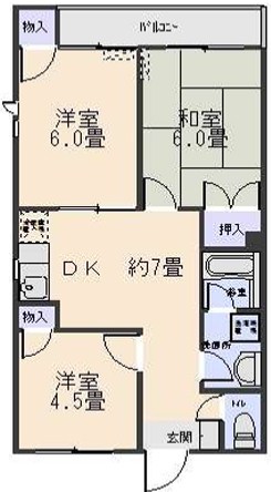 コーポタカ 間取り