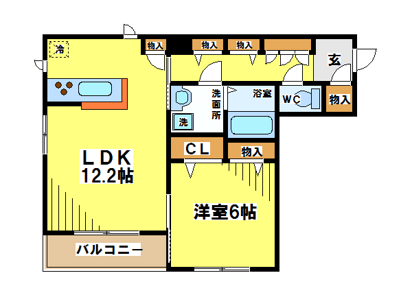 東京都世田谷区南烏山６丁目 間取り