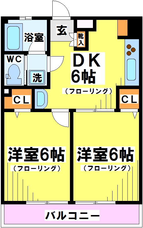 第３ドリームハイツ 間取り