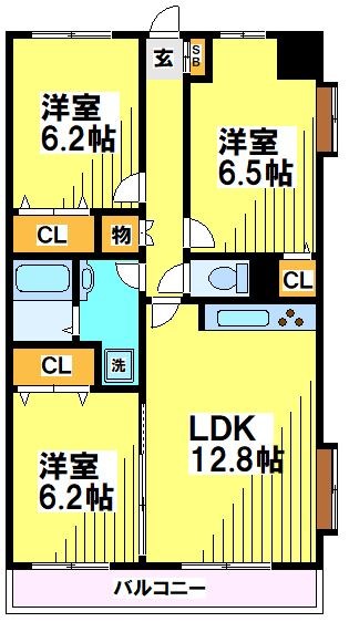 ミラフローレス 間取り