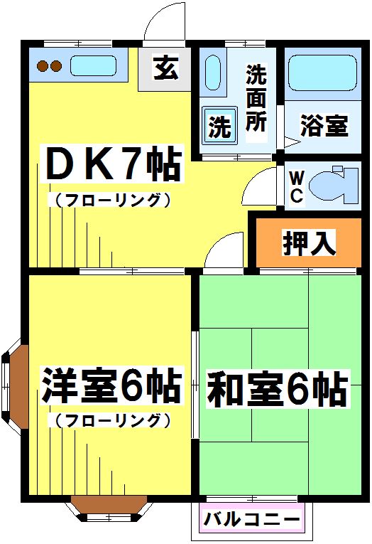 サンロリアン 間取り