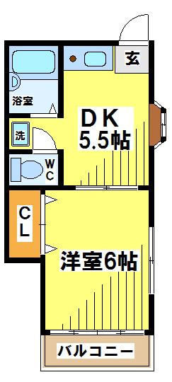 東京都調布市上石原２丁目 間取り