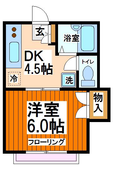 コトー中原Ⅰ 間取り