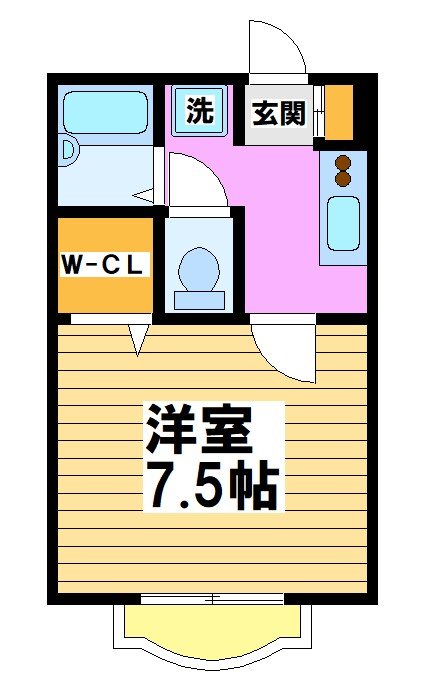 サニーフラット 間取り