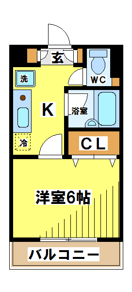 サンパラッツォ弐番館 間取り