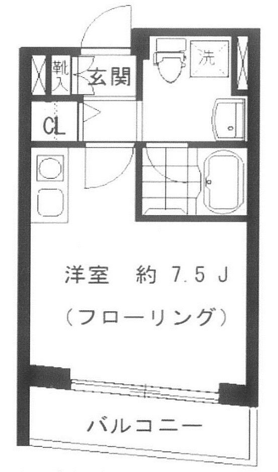 港区赤坂2丁目楽器可（弦管楽器・声楽・DTM）マンション 間取り