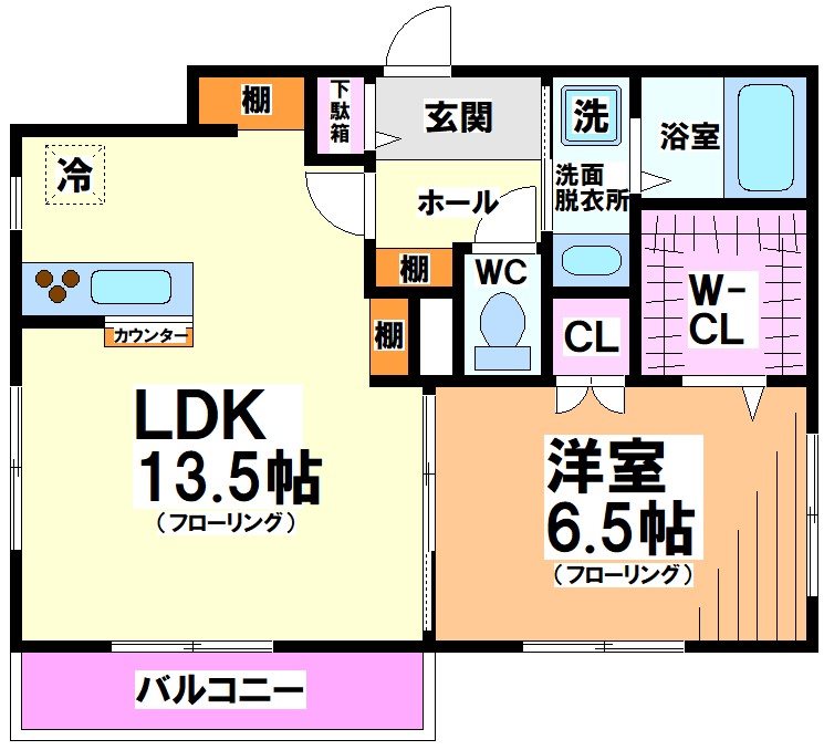 エルミタージュ永福町　弊社管理物件 間取り