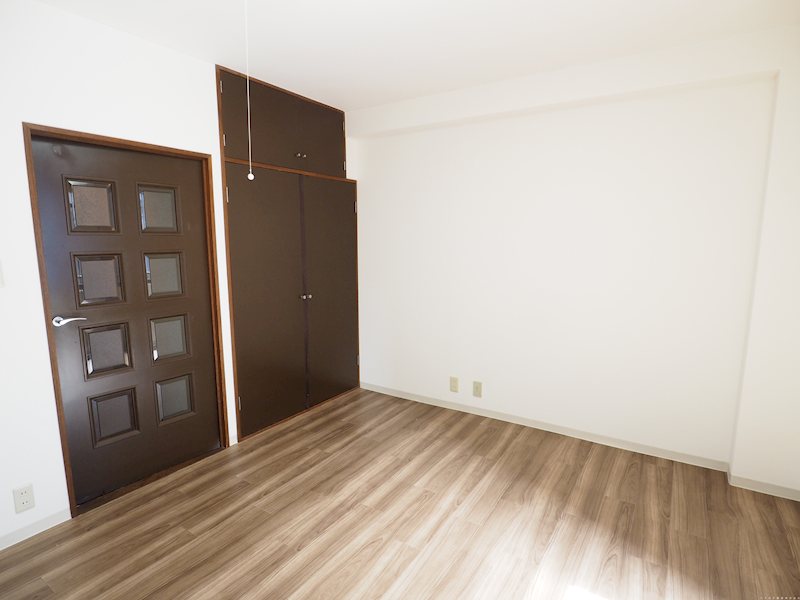 サンメイツカモシタ ベッドルーム