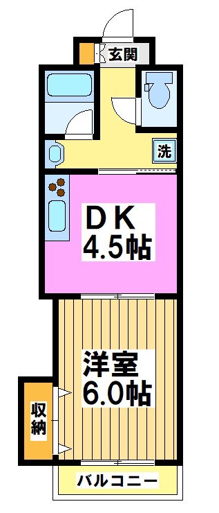 ヴィラ仙川 間取り