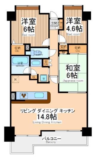 狛江市元和泉1丁目楽器可（グランドピアノ・弦楽器）マンション 間取り