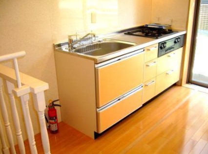 目黒区中町1丁目楽器可(防音・グランドピアノ・弦楽器・声楽)マンション キッチン