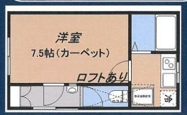 さいたま市桜区栄和5丁目楽器可（防音・ピアノ・弦管打楽器・声楽・DTM）アパート 間取り