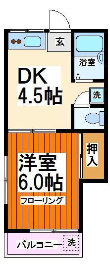 福澤荘 間取り