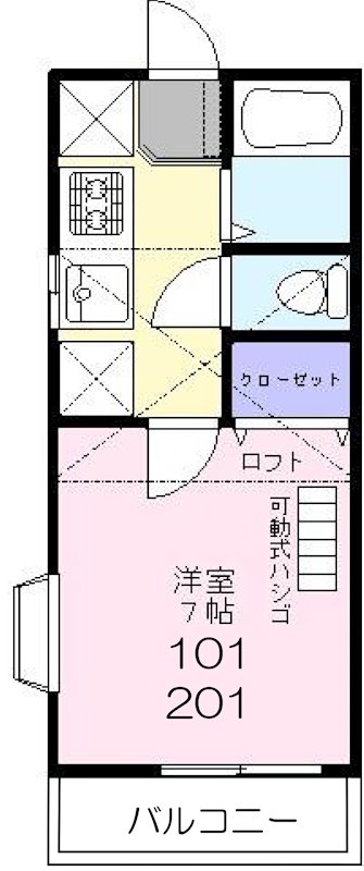 カーサ・ルナⅤ 間取り