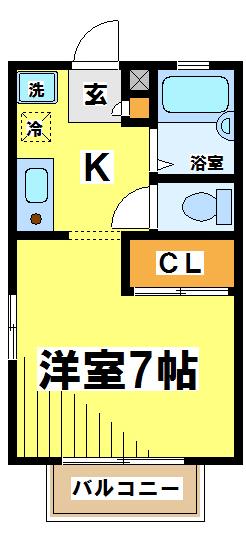 東京都調布市国領町４丁目 間取り
