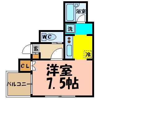 シャトルつつじヶ丘 間取り