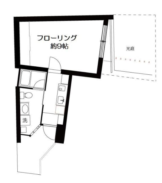 練馬区桜台2丁目楽器可（防音・ピアノ・弦管楽器・声楽・DTM）マンション 間取り