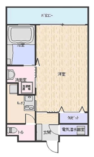 川崎市多摩区登戸新町楽器可（ピアノ・弦管楽器・声楽）マンション 間取り
