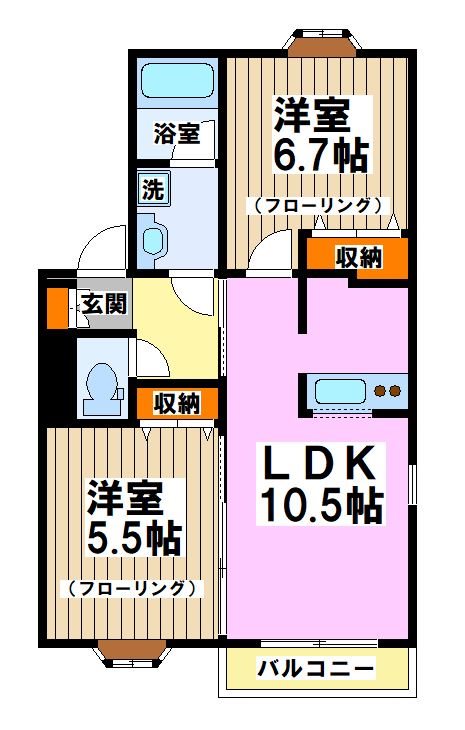 ブライト井の頭 間取り