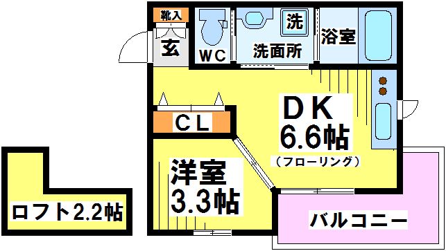 Lupinus（ルピナス） 間取り