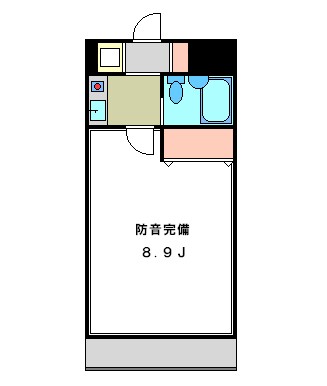 新宿区高田馬場3丁目楽器可（防音・ピアノ・弦打楽器・声楽・DTM）マンション 間取り