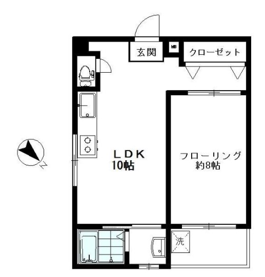 練馬区氷川台4丁目楽器可（ピアノ・弦木管楽器・声楽）マンション 間取り