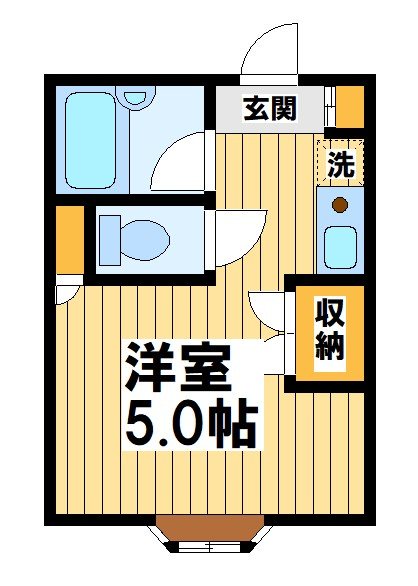 トマト 205号室 間取り