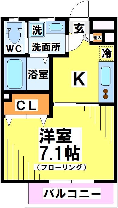 ABITA（アビタ） 206号室 間取り