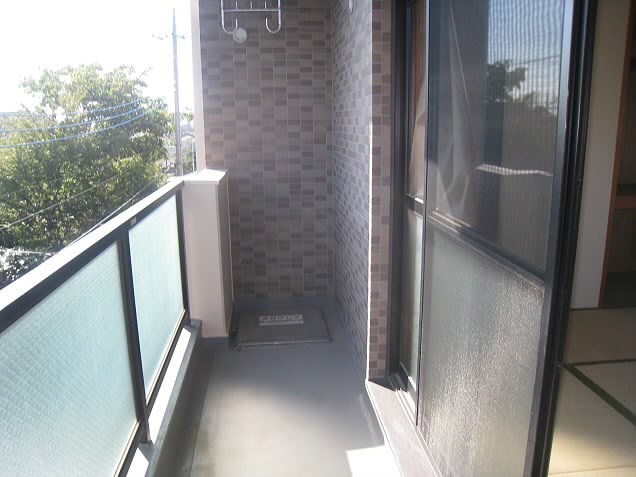 エレガント白糸台 ベランダ