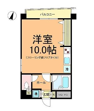 豊島区長崎4丁目(防音・弦・管打楽器・声楽)マンション 間取り