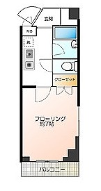練馬区豊玉上2丁目楽器可（ピアノ・弦楽器）マンション 間取り