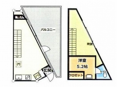 杉並区上高井戸1丁目楽器可（グランドピアノ・管弦楽器・声楽）マンション 間取り