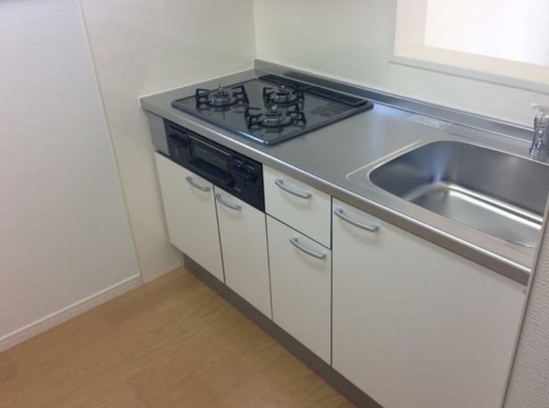 和光市下新倉2丁目楽器可(防音・グランドピアノ・弦楽器・声楽)アパート キッチン