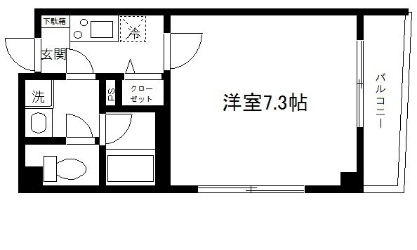 シリウス横濱 間取り図